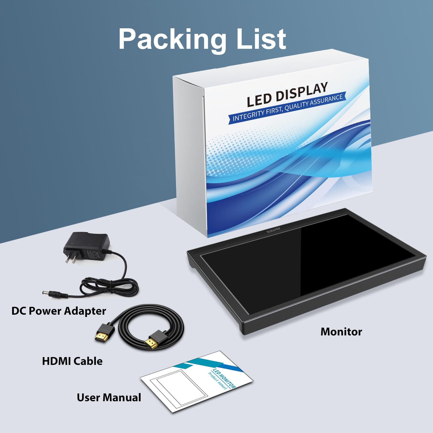 Amazon.com: Akntzcs Portable Monitor 13.3 Inch HD 1366 * 768